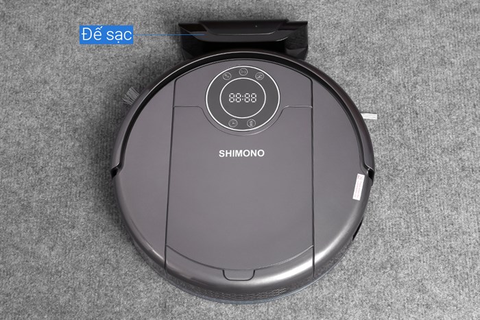 Robot hút bụi lau nhà Shimono ZK808 Màu Đen