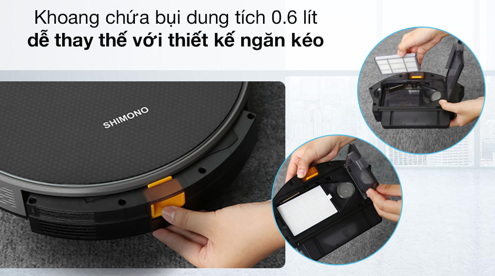 Robot hút bụi Shimono RS38B