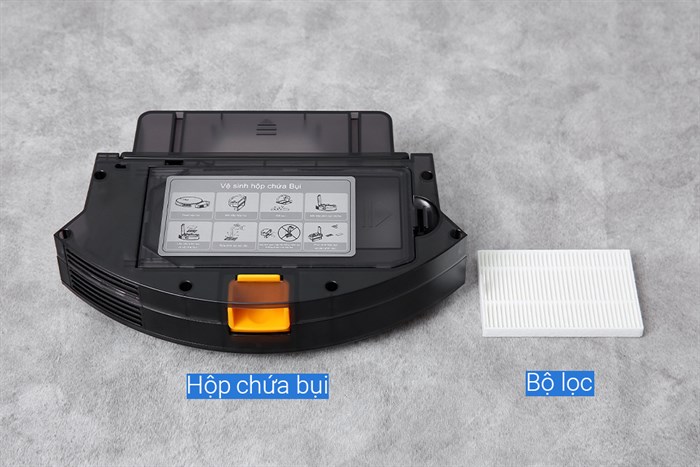 Robot hút bụi lau nhà Shimono RS38B Màu Đen