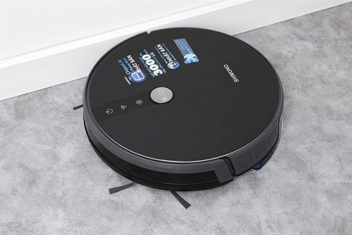 Robot hút bụi lau nhà Shimono RS38B Màu Đen