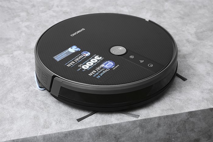 Robot hút bụi lau nhà Shimono RS38B Màu Đen