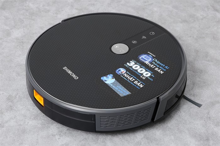 Robot hút bụi lau nhà Shimono RS38B Màu Đen