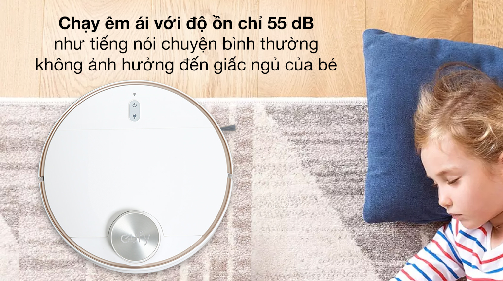 Robot hút bụi lau nhà Eufy Robovac L70 Hybrid T2190