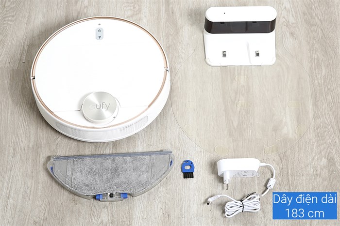 Robot hút bụi lau nhà Eufy Robovac L70 Hybrid T2190 Màu Trắng