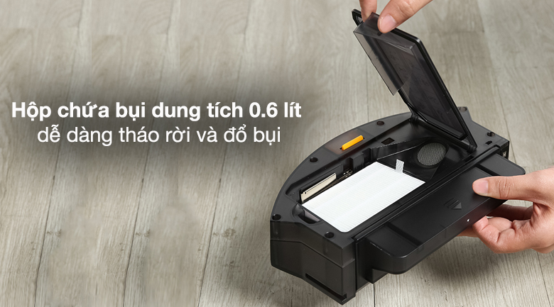 Robot hút bụi iBonne IB-32 - Dung tích hộp chứa bụi 0.6 lít