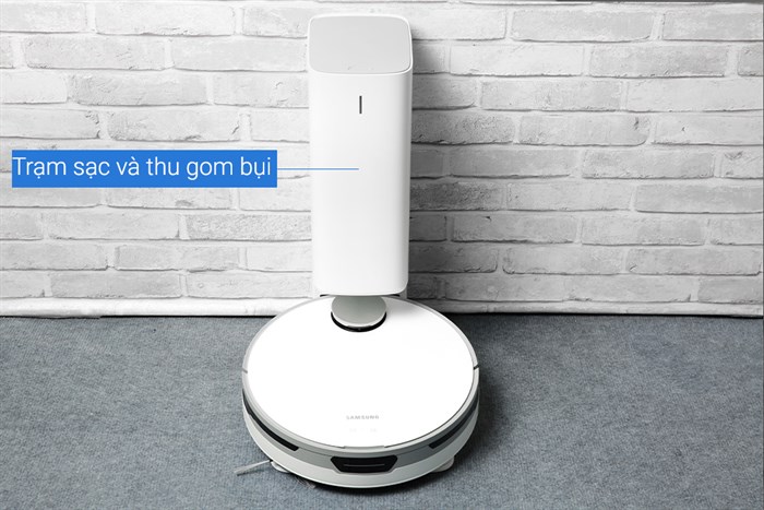 Robot hút bụi Samsung VR30T85513W/SV Màu Trắng