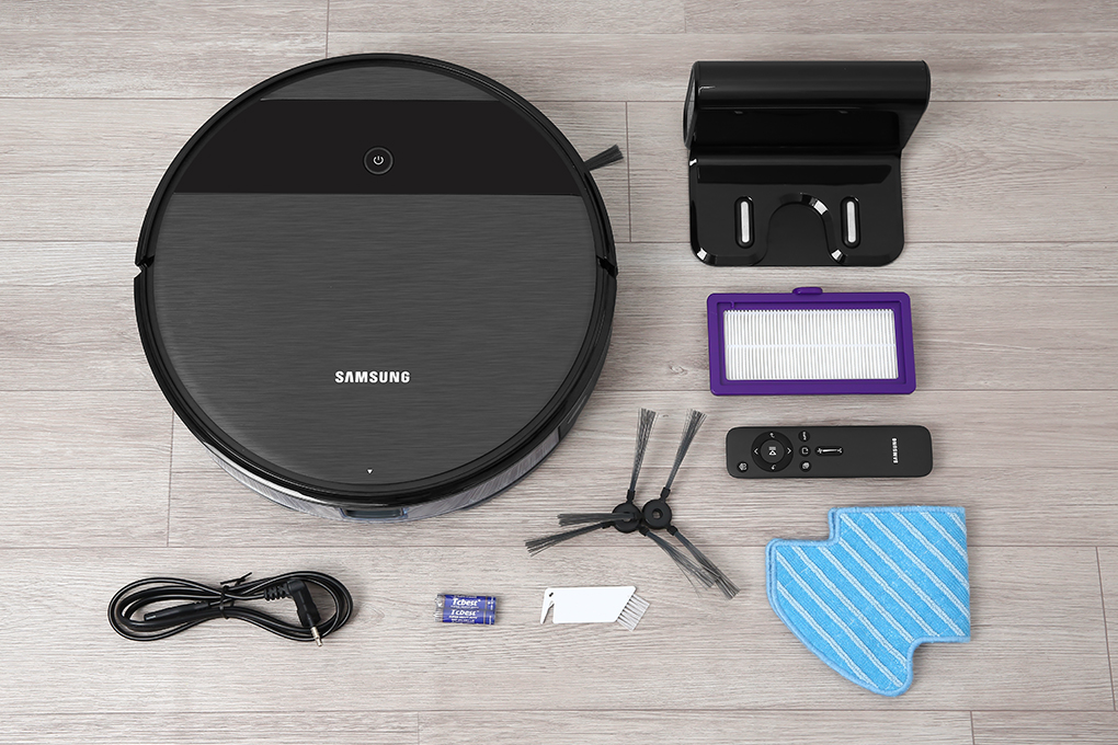 Robot hút bụi lau nhà Samsung VR05R5050WK/SV Màu Đen