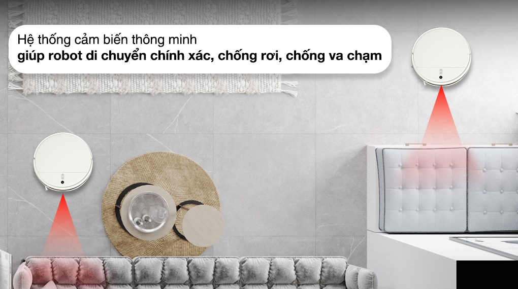 Robot hút bụi lau nhà Xiaomi Vacuum Mop 2 Lite BHR5217