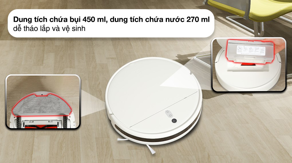 Robot hút bụi lau nhà Xiaomi Vacuum Mop 2 Lite BHR5217