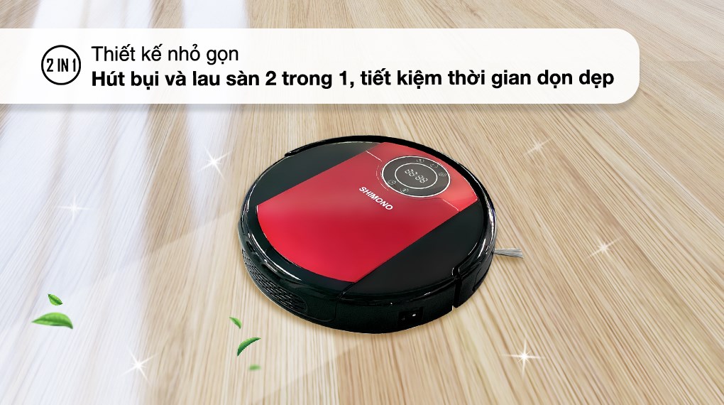 Robot hút bụi lau nhà Shimono ZK808 RB