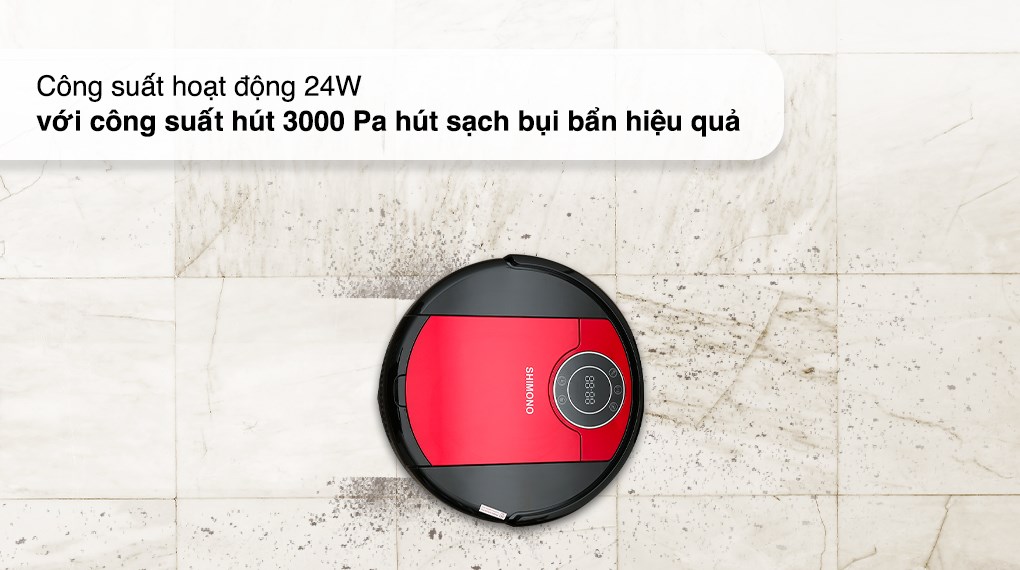 Robot hút bụi lau nhà Shimono ZK808 RB