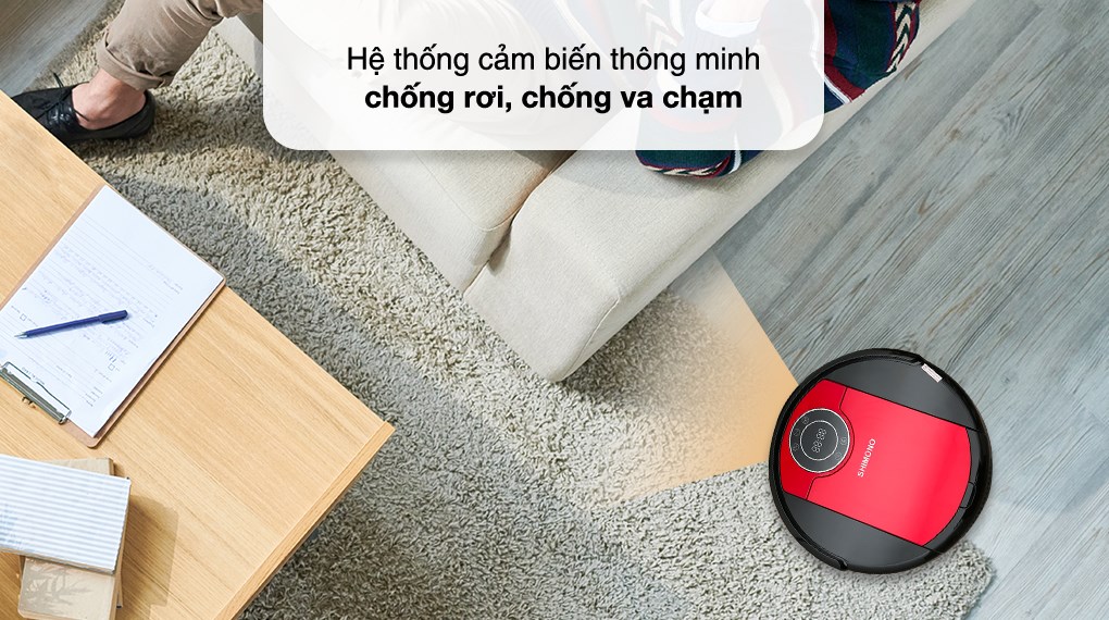 Robot hút bụi lau nhà Shimono ZK808 RB