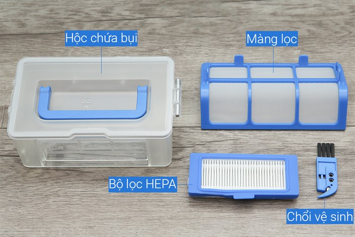 Robot hút bụi lau nhà Shimono ZK808 RB Màu Đen - Đỏ