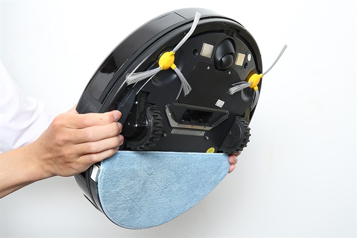 Robot hút bụi lau nhà Shimono ZK808 RB Màu Đen - Đỏ