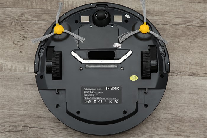 Robot hút bụi lau nhà Shimono ZK808 RB Màu Đen - Đỏ