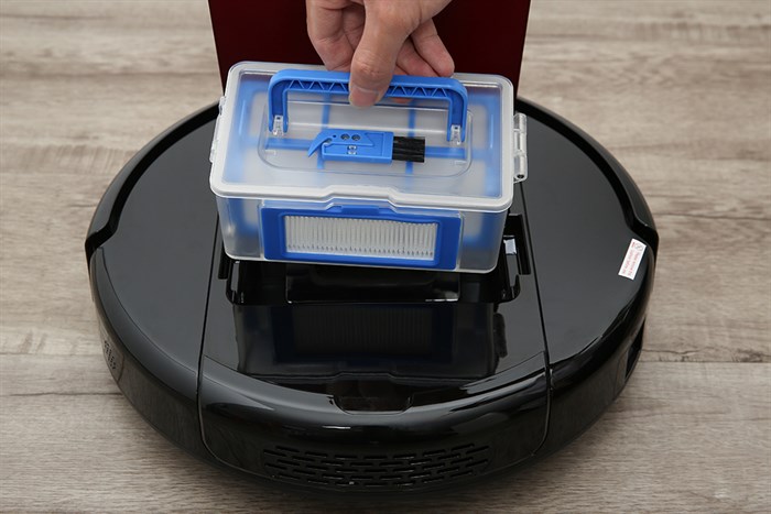 Robot hút bụi lau nhà Shimono ZK808 RB Màu Đen - Đỏ