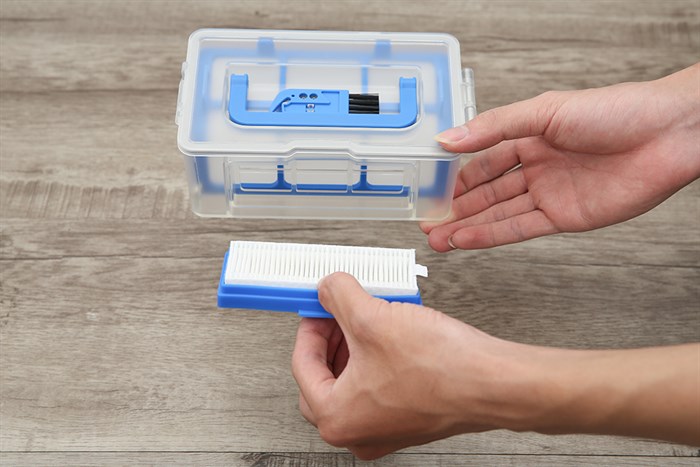 Robot hút bụi lau nhà Shimono ZK808 RB Màu Đen - Đỏ