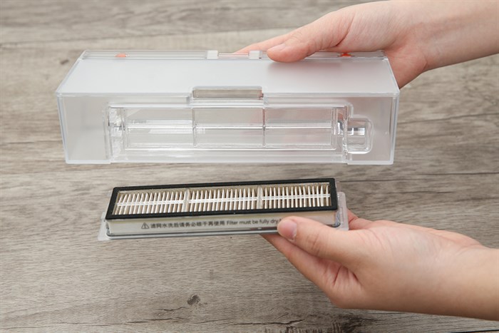 Robot hút bụi lau nhà Dreame D9 Màu Trắng