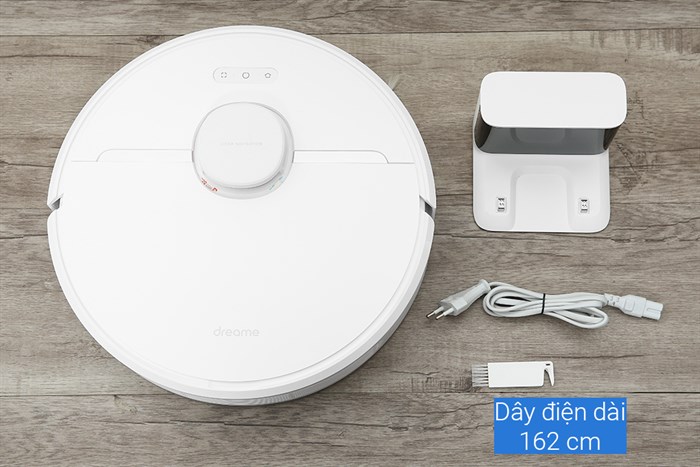 Robot hút bụi lau nhà Dreame D9 Màu Trắng