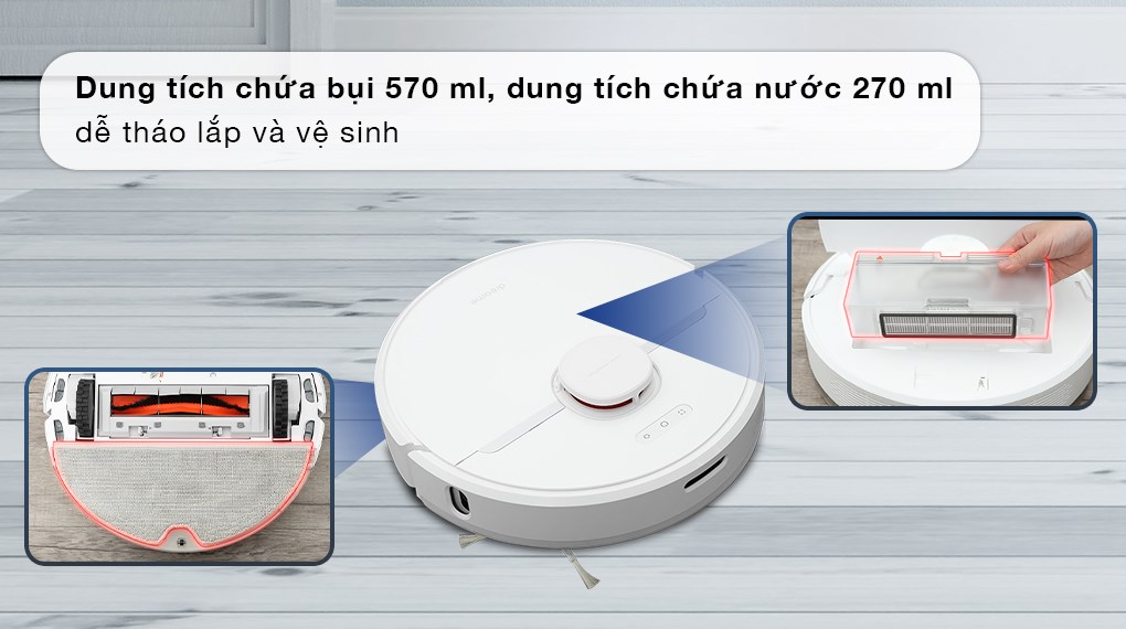 Robot hút bụi lau nhà Dreame D9