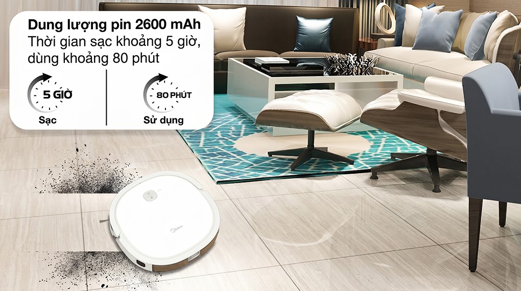 Robot hút bụi Midea M3L