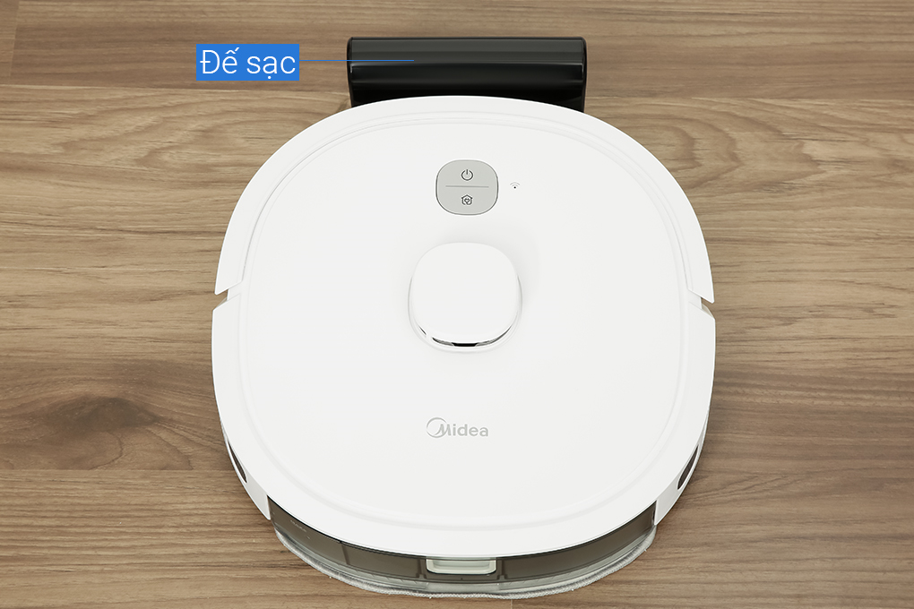 Robot hút bụi lau nhà Midea M6 Màu Trắng