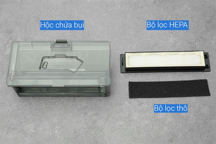 Robot hút bụi lau nhà Midea M7+ Màu Đen