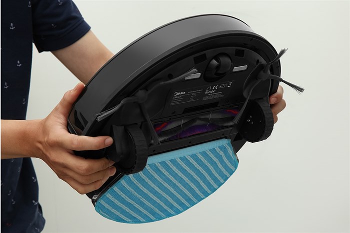Robot hút bụi lau nhà Midea M7+ Màu Đen