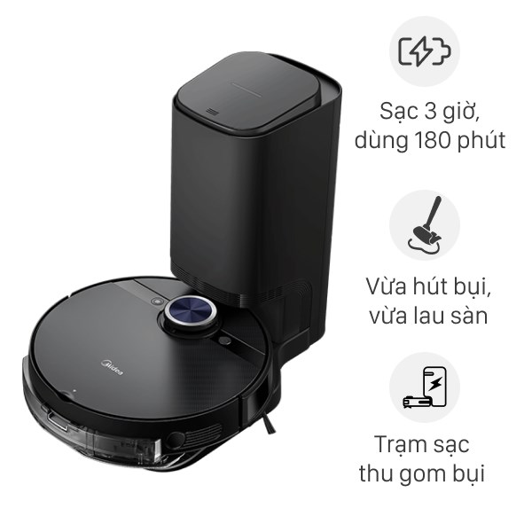 Robot hút bụi lau nhà Midea S8 