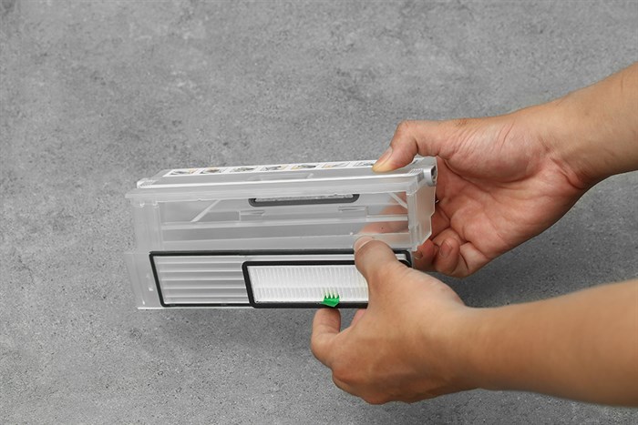 Robot hút bụi lau nhà Tefal RG7447WH Màu Trắng