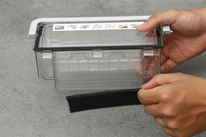 Robot hút bụi lau nhà Tefal RG7865WH Màu Đen