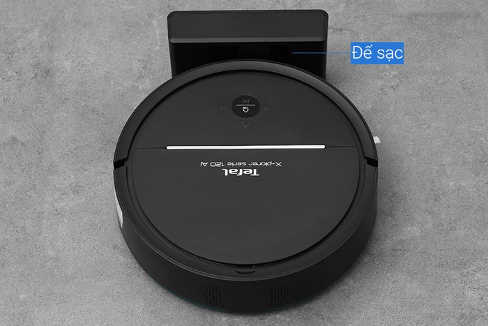 Robot hút bụi lau nhà Tefal RG7865WH Màu Đen