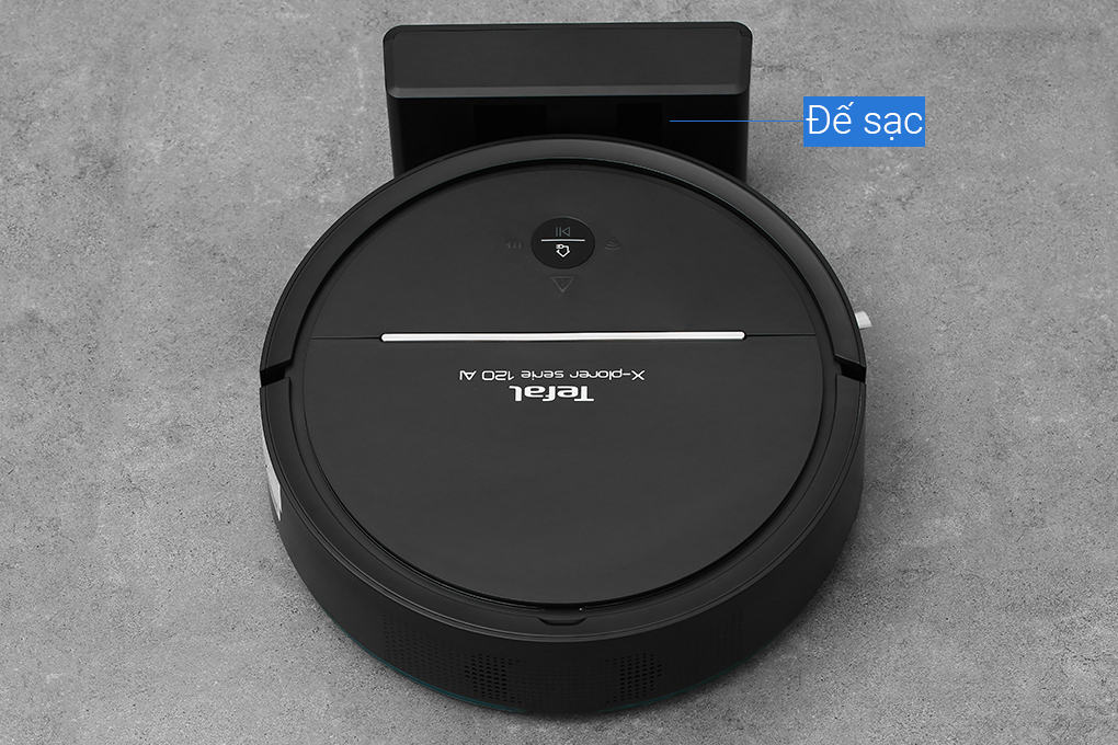 Robot hút bụi lau nhà Tefal RG7865WH Màu Đen