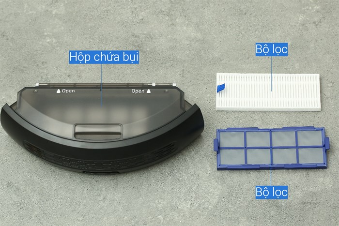 Robot hút bụi lau nhà Tefal RG8275WH Màu Đen