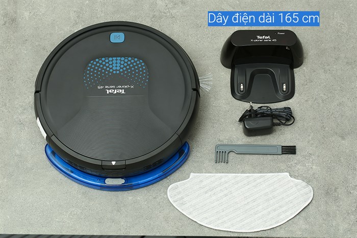 Robot hút bụi lau nhà Tefal RG8275WH Màu Đen