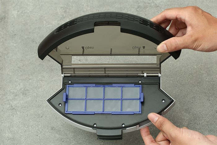 Robot hút bụi lau nhà Tefal RG8275WH Màu Đen