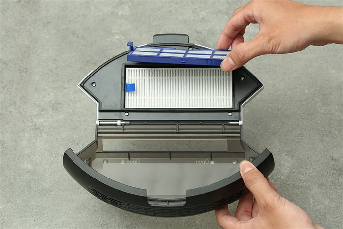 Robot hút bụi lau nhà Tefal RG8275WH Màu Đen