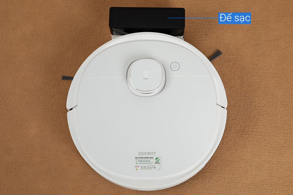 Robot hút bụi lau nhà Ecovacs Deebot T9 Màu Trắng