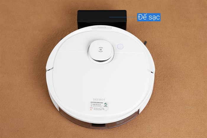 Robot hút bụi lau nhà Ecovacs Deebot N8 Pro Màu Trắng