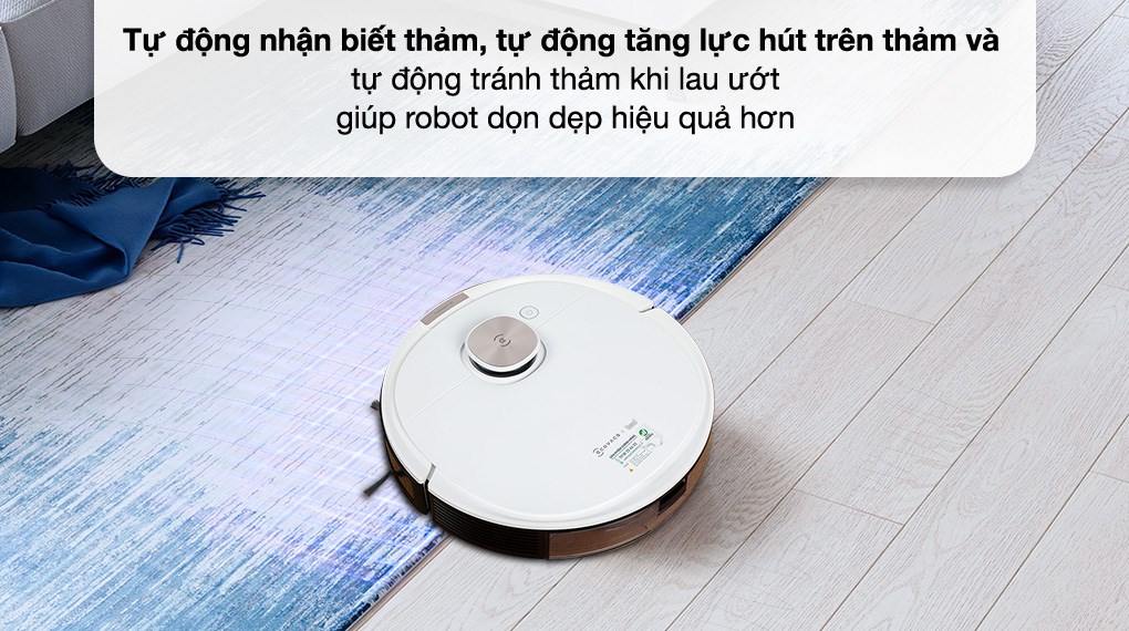 Robot hút bụi lau nhà Ecovacs Deebot T8 Max