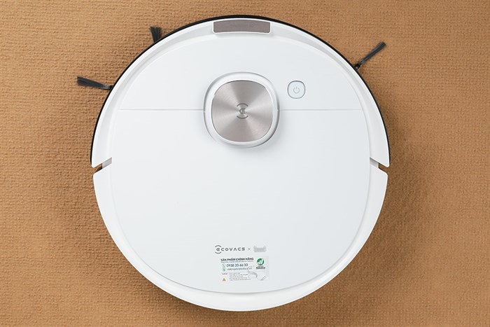 Robot hút bụi lau nhà Ecovacs Deebot T8 Max Màu Trắng