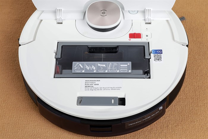 Robot hút bụi lau nhà Ecovacs Deebot T8 Max Màu Trắng