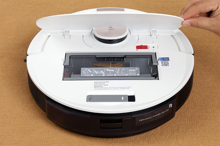 Robot hút bụi lau nhà Ecovacs Deebot T8 Max Màu Trắng