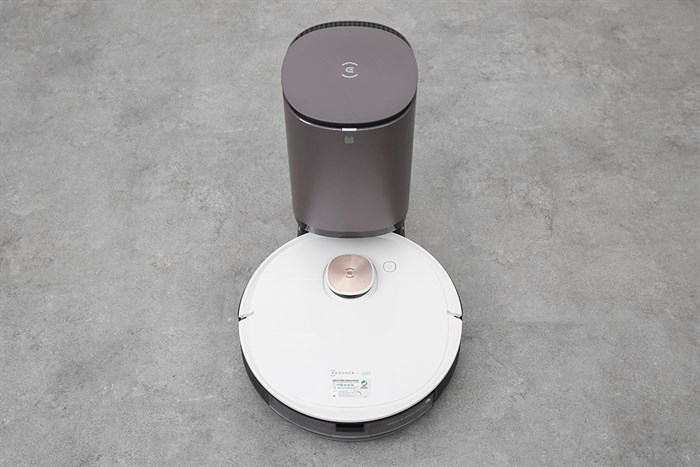Robot hút bụi lau nhà Ecovacs Deebot T8 Max Plus Màu Trắng