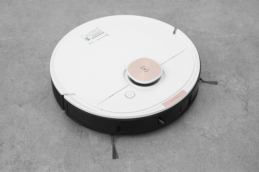 Robot hút bụi lau nhà Ecovacs Deebot T8 Max Plus Màu Trắng