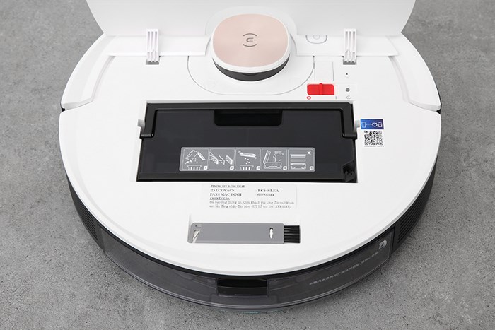 Robot hút bụi lau nhà Ecovacs Deebot T8 Max Plus Màu Trắng