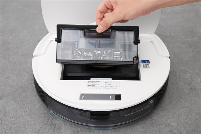 Robot hút bụi lau nhà Ecovacs Deebot T8 Max Plus Màu Trắng