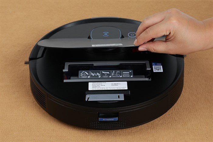 Robot hút bụi lau nhà Ecovacs Deebot T9 AIVI Màu Đen