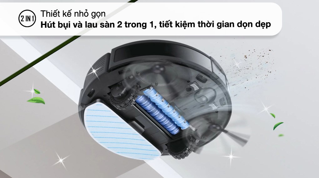 Robot hút bụi lau nhà Ecovacs Deebot T9 AIVI Plus
