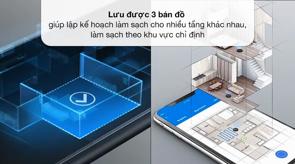 Robot hút bụi lau nhà Ecovacs Deebot T9 AIVI Plus